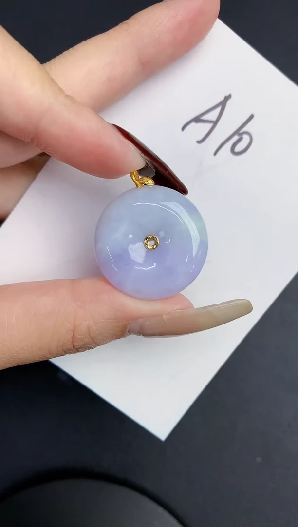 【闪购商品】翡翠颈饰18K金镶嵌0000000000