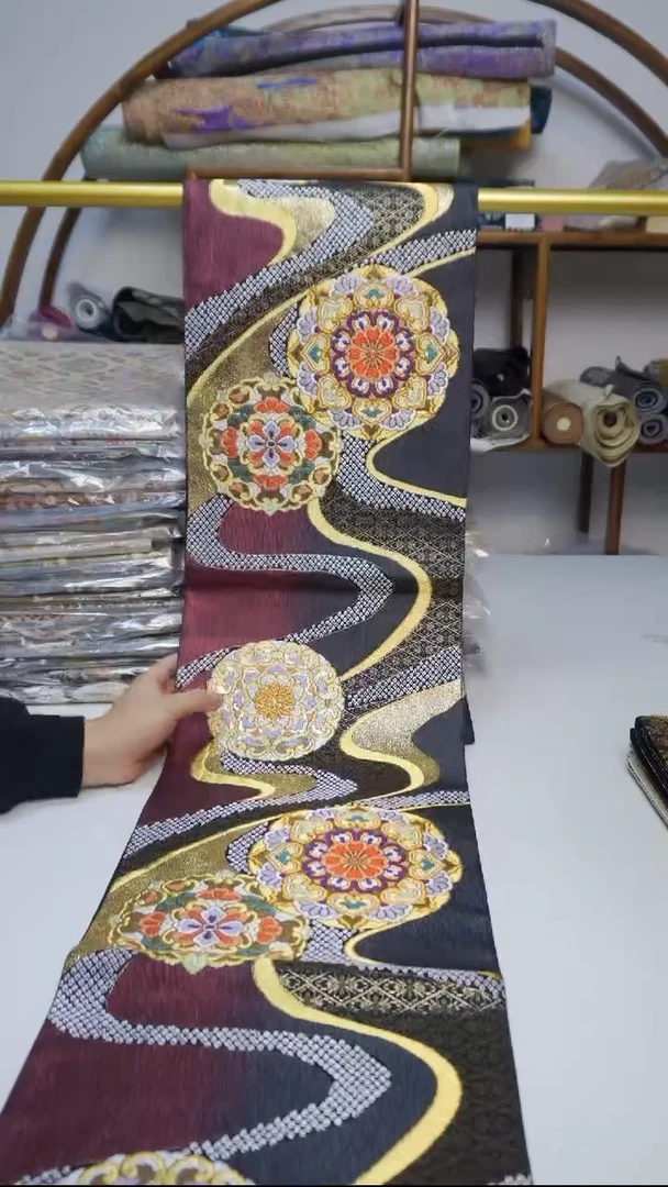 织绣72宝相花 宝相花