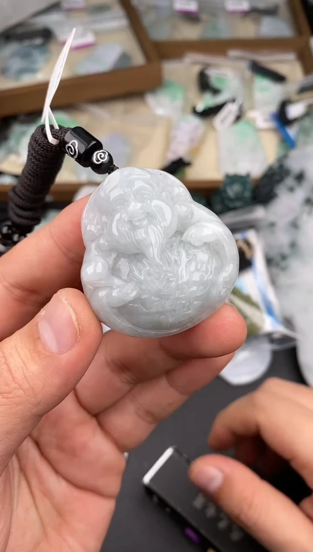 【闪购商品】翡翠颈饰未镶嵌  天然翡翠，一物一图