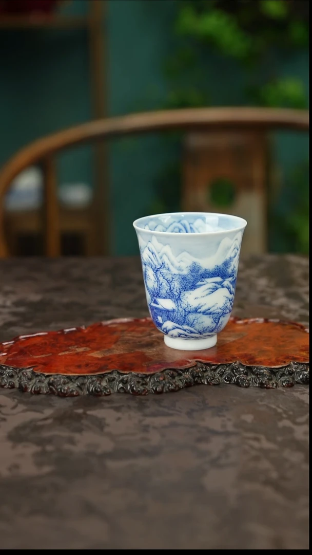 画堂春雪景图主人杯