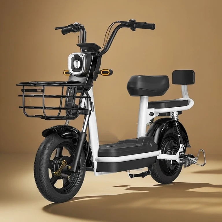 香豆国标电动车电动成人车新款两轮自行车48V锂电池电瓶车代步车