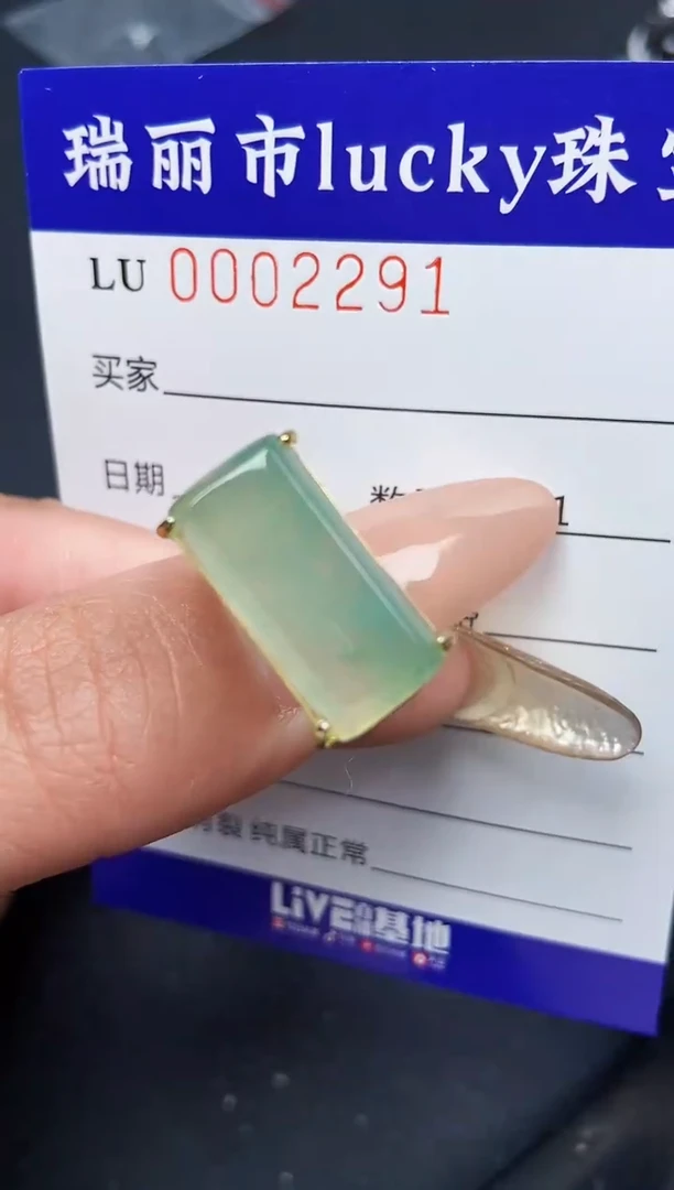 【闪购商品】翡翠颈饰银S925镶嵌2291