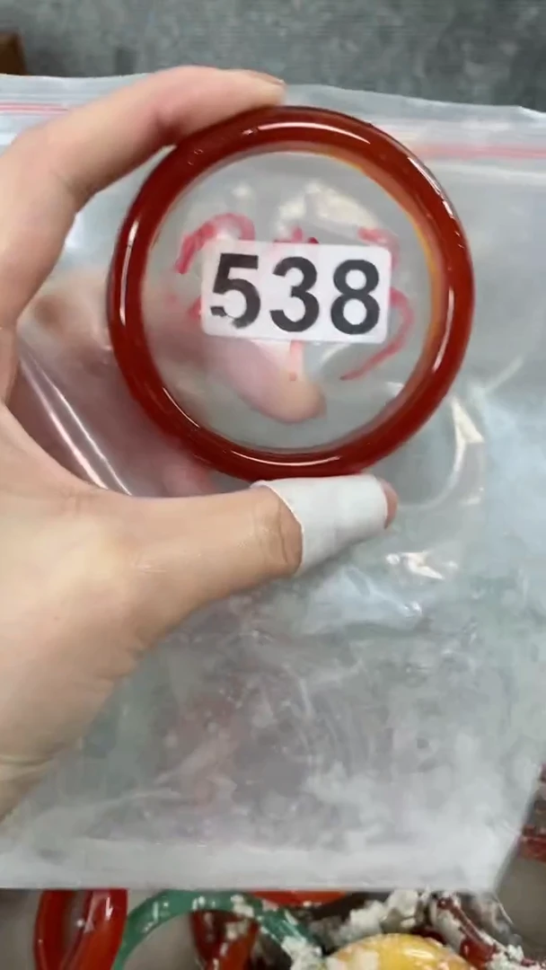 【闪购商品】玛瑙/玉髓手镯未镶嵌6061+538