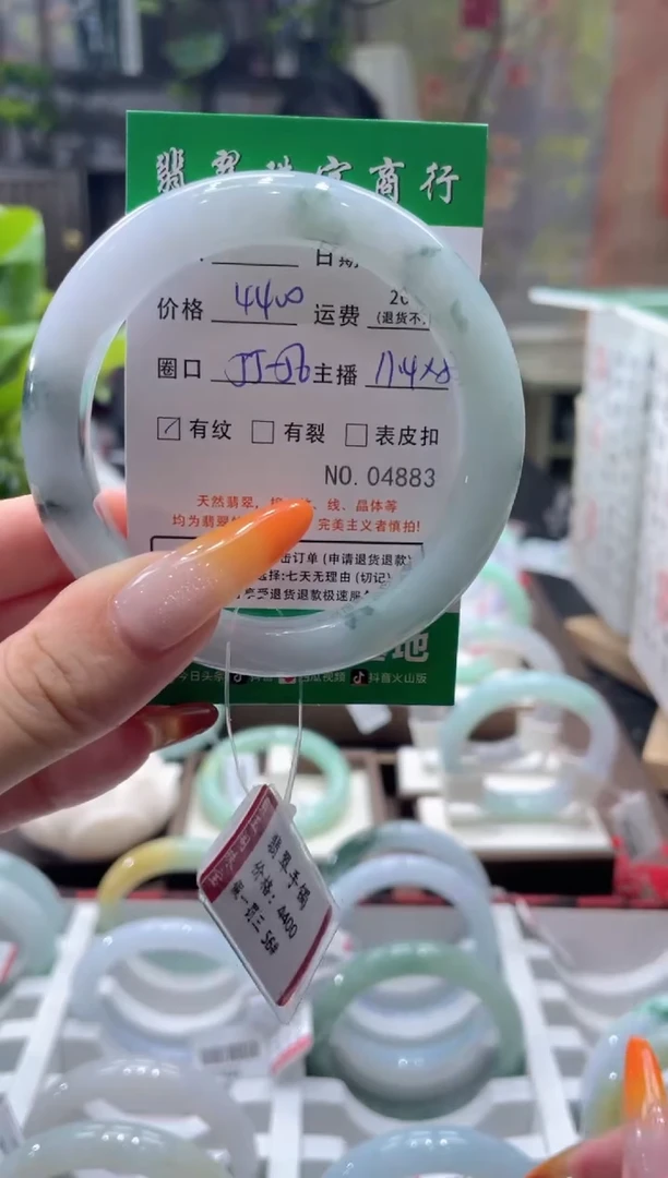 未镶嵌手镯翡翠4883****