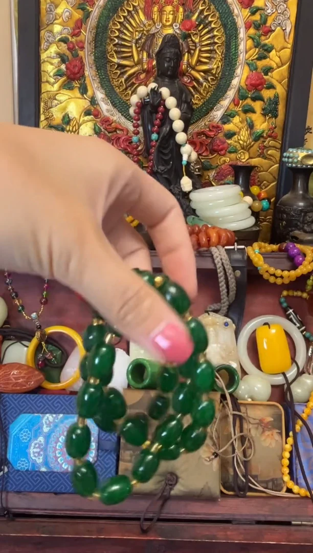 香榧木------啦啦啦=====绿绿手链