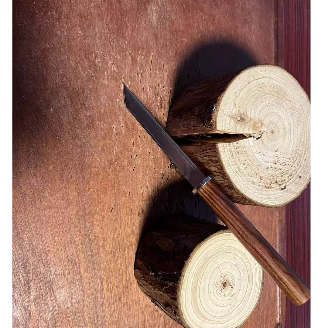 《默认微瑕疵》实木手柄大马主厨水果刀222