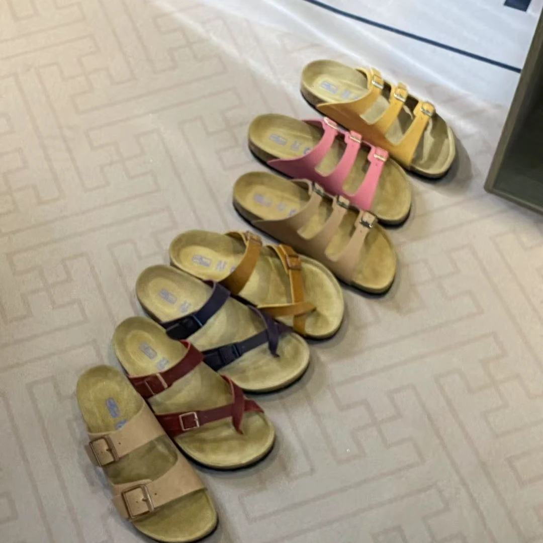 平底休闲风平跟一字拖勃肯凉拖鞋女士夏季休闲潮流
