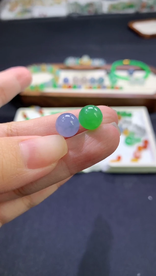未镶嵌定制翡翠你*8.7mm