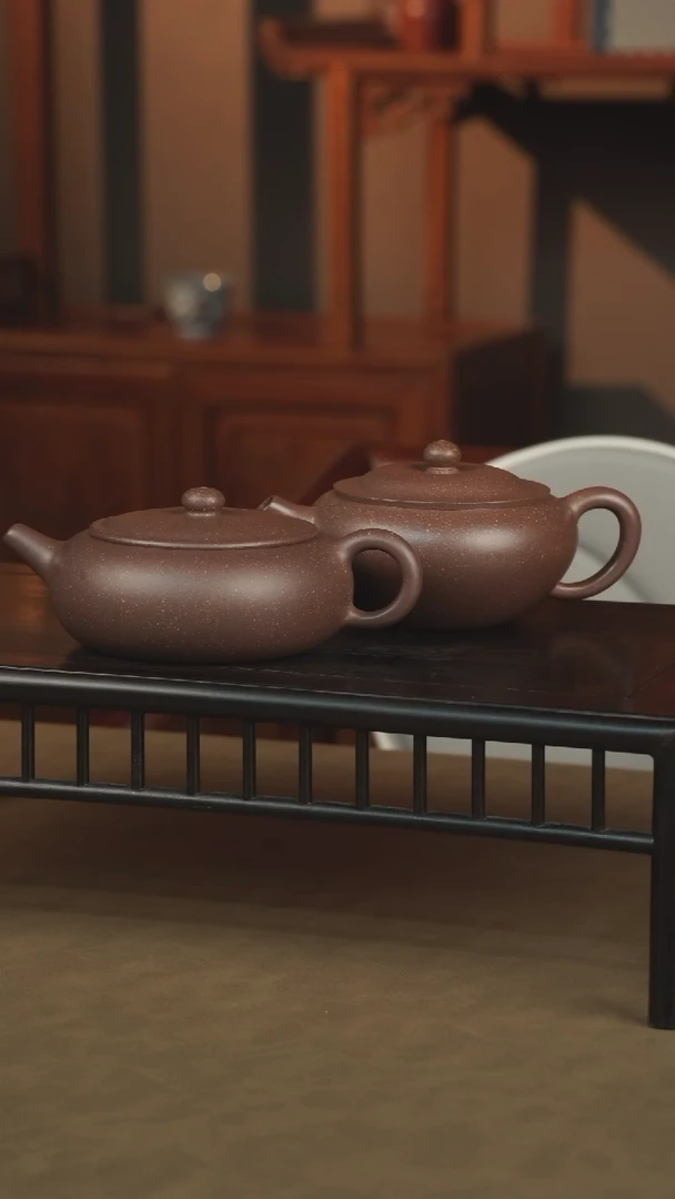 【闪购商品】紫砂茶壶紫泥调砂钵盂壶+香玉堂壶