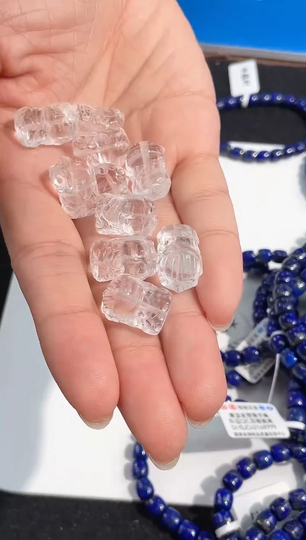 【闪购商品】水晶手链未镶嵌23号白水晶度母配件