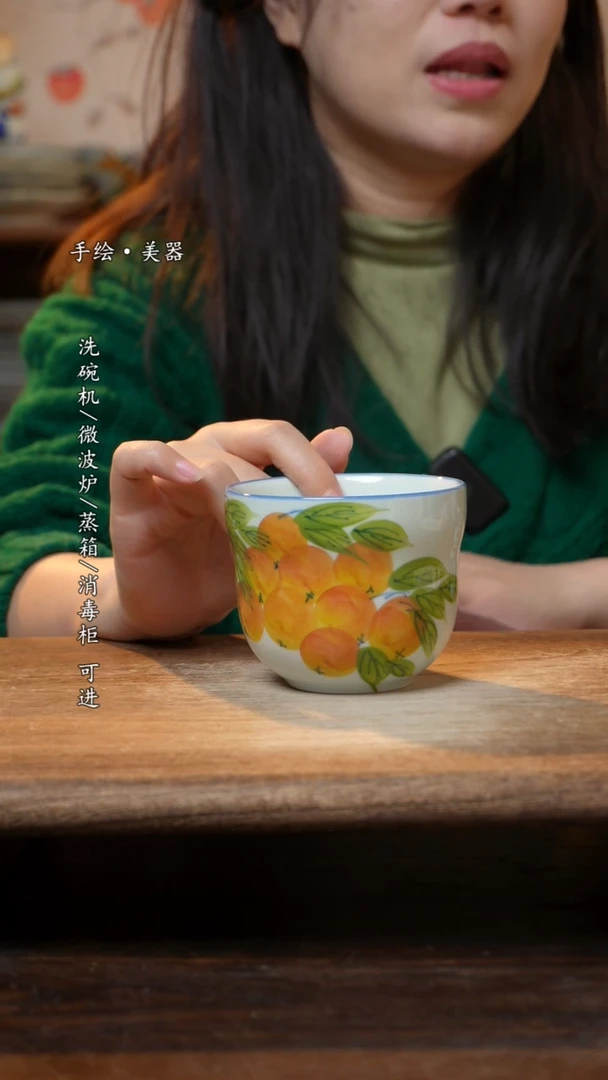 【闪购商品】瓷1个景德镇高温瓷釉下瓷食品级