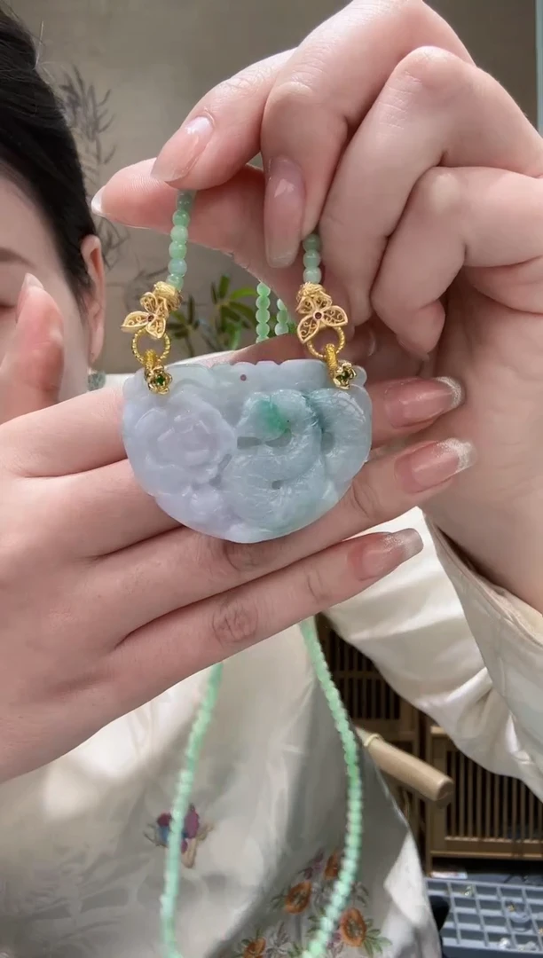 【闪购商品】翡翠耳饰未镶嵌吊坠