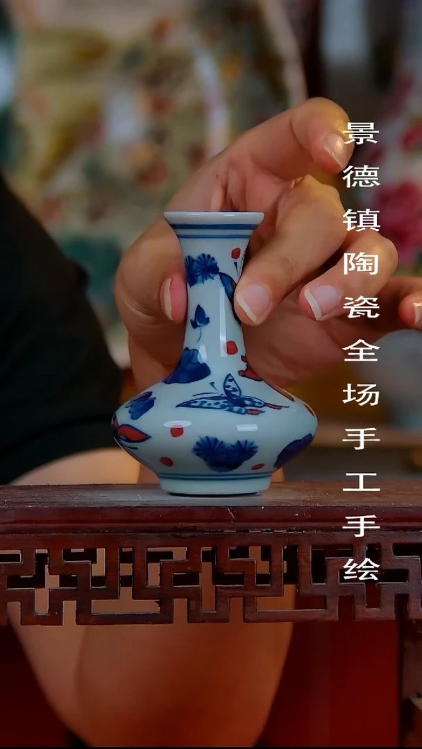 摆件景德镇陶瓷 全场手工手绘