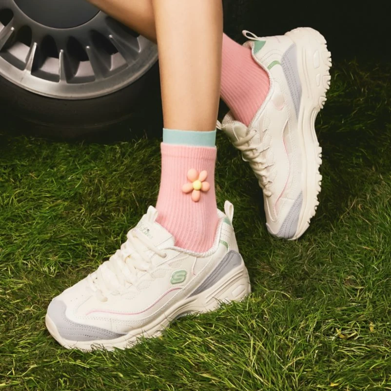 【二代摩卡熊】斯凯奇新款摩卡熊老爹鞋厚底百搭运动休闲鞋150231