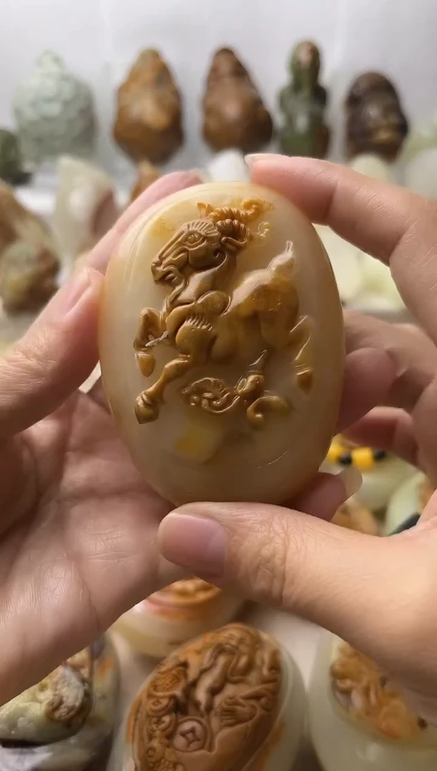 石材古青石棉纹正常不退换羊