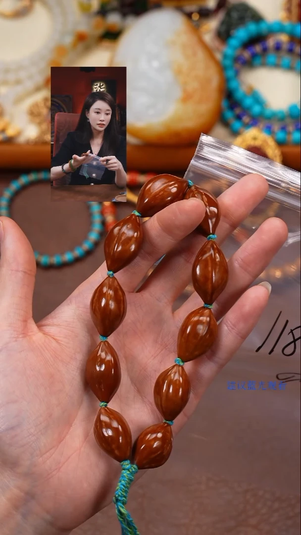 手串橄榄核无**恋柒禧文玩回血好物