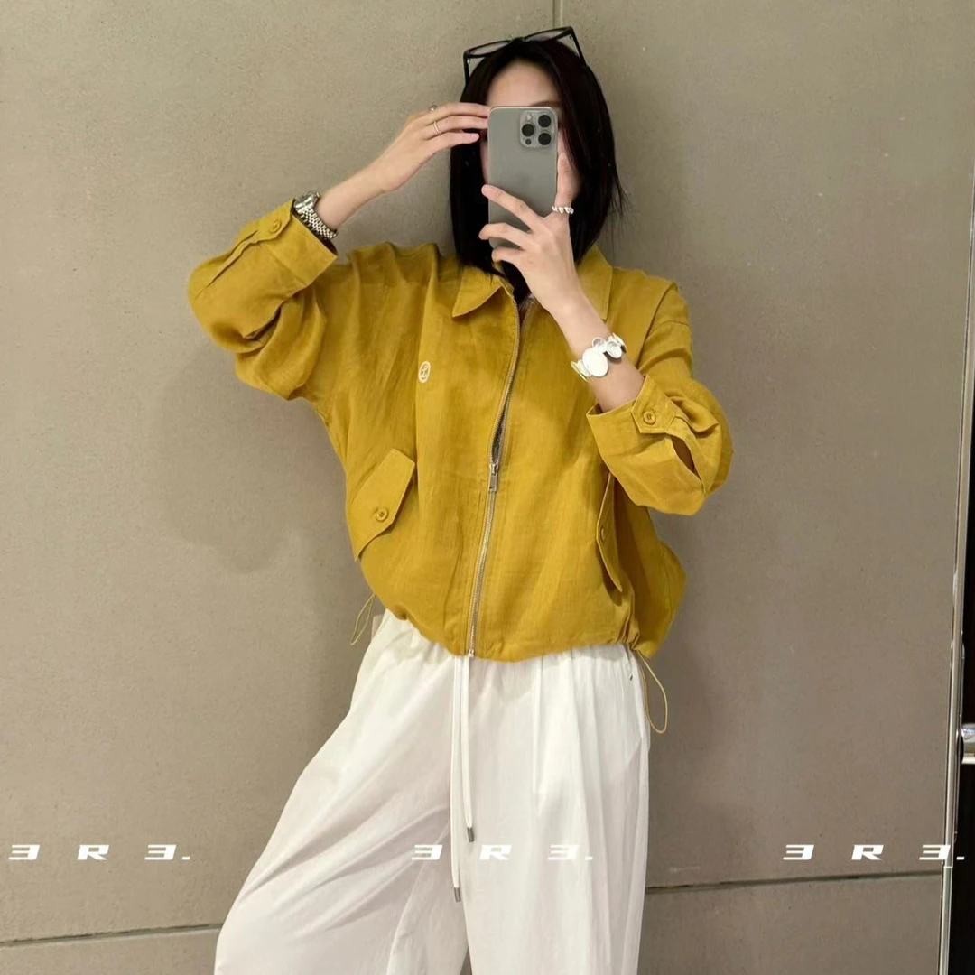 十三行3R3-夏季福秒拉链款轻薄防晒上衣#11028