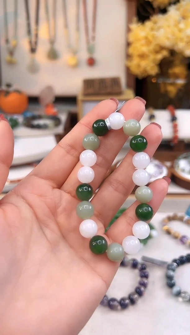 【闪购商品】和田玉手饰未镶嵌@@I021D017101