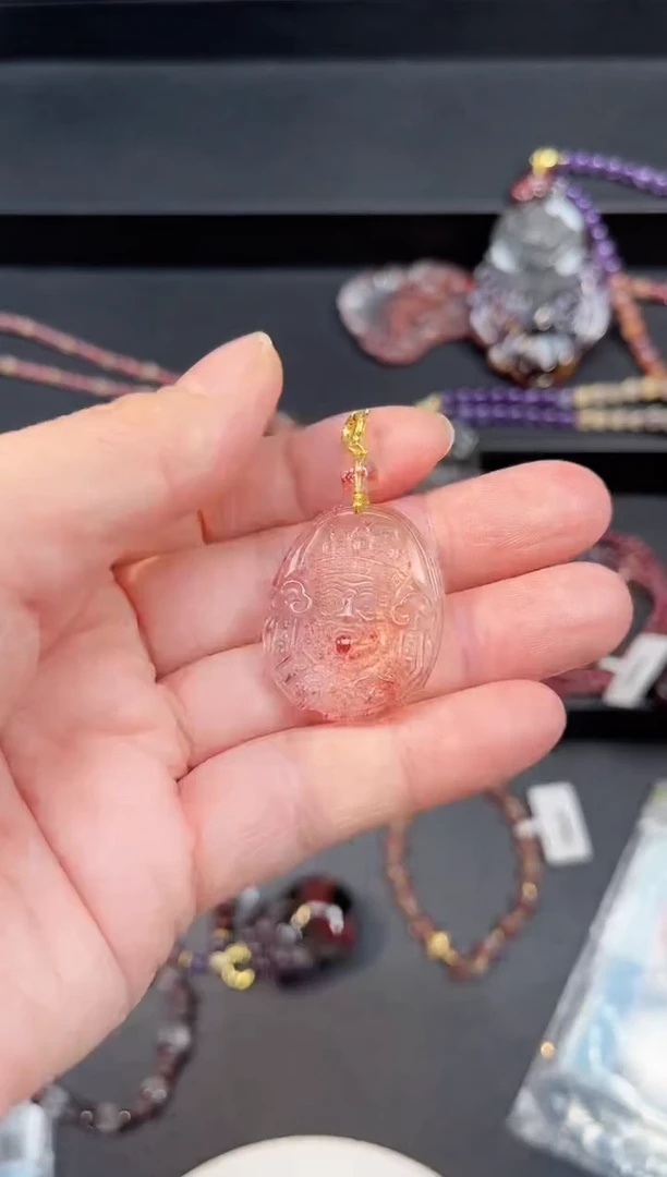 未镶嵌颈饰水晶【百晶灵儿】定制款