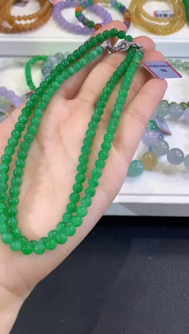 未镶嵌手串翡翠C545