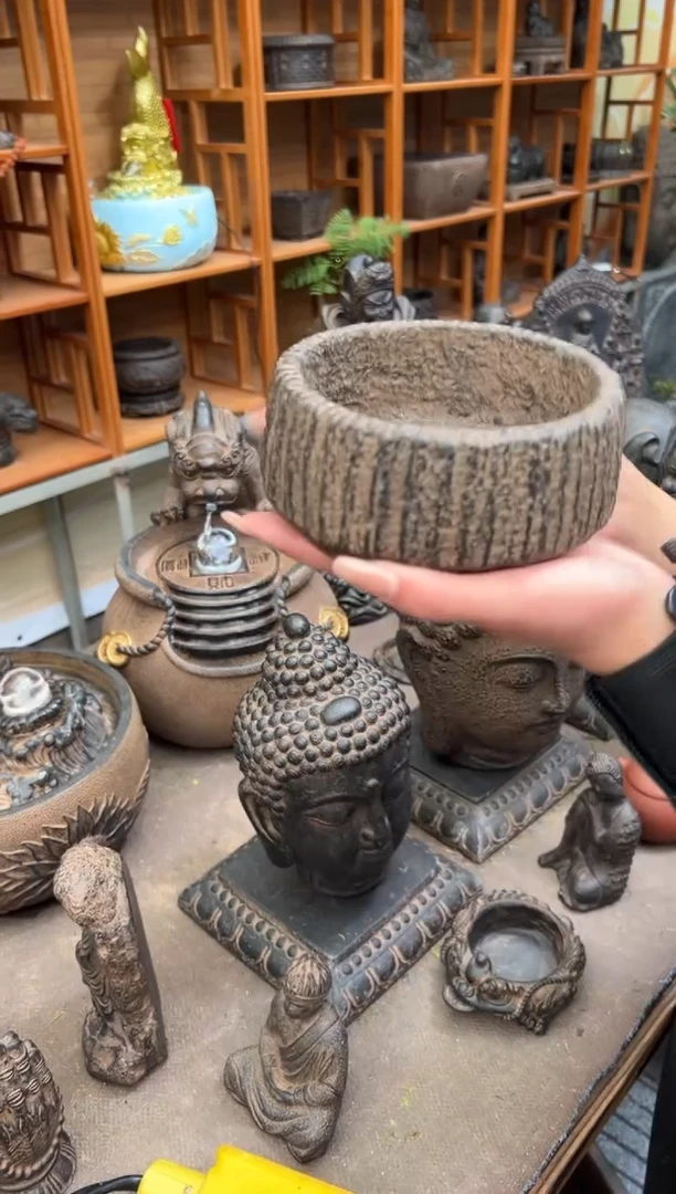 陶土【火山泥】小石钵