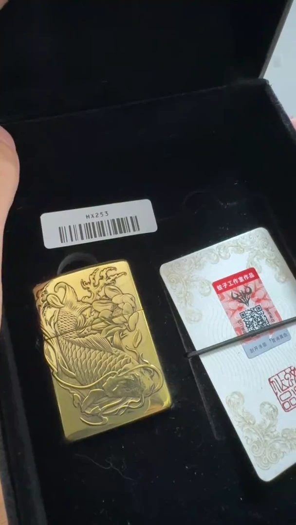 铜凤**山ZIPPO之宝煤油打火机HX253