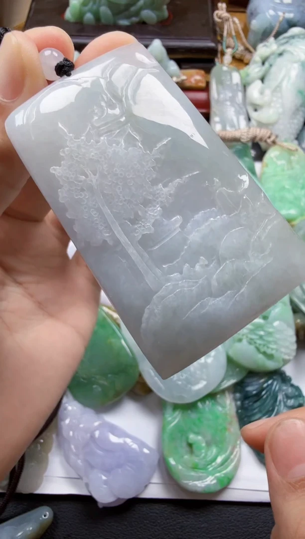 吊坠(不含链)未镶嵌翡翠1
