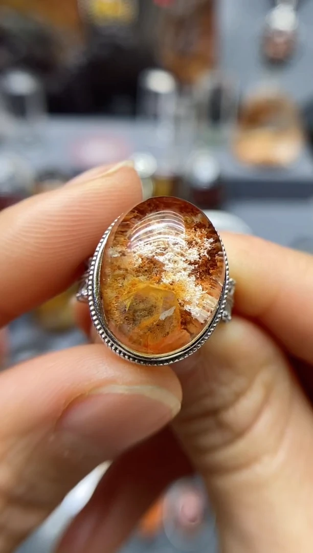 【闪购商品】水晶戒指银S925镶嵌水晶水晶