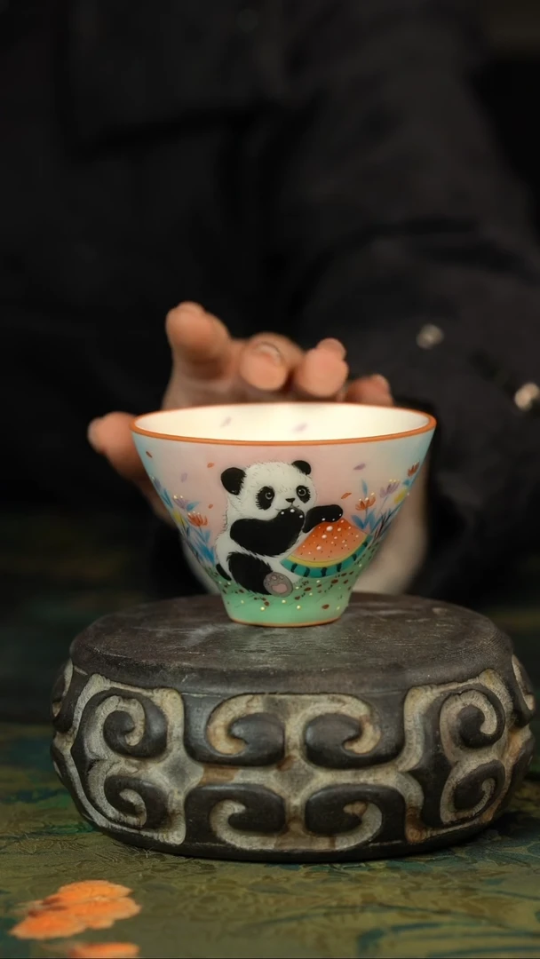 【闪购商品】初六好物分享@@熊猫斗笠杯