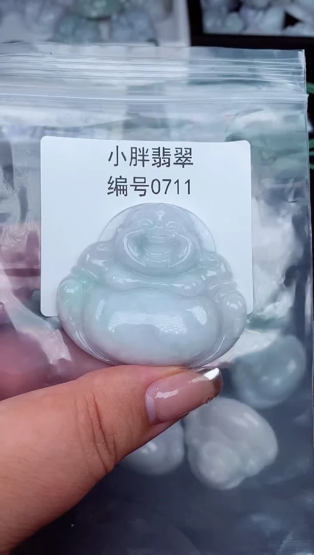 翡翠未镶嵌颈饰缅甸天然A货翡翠0711