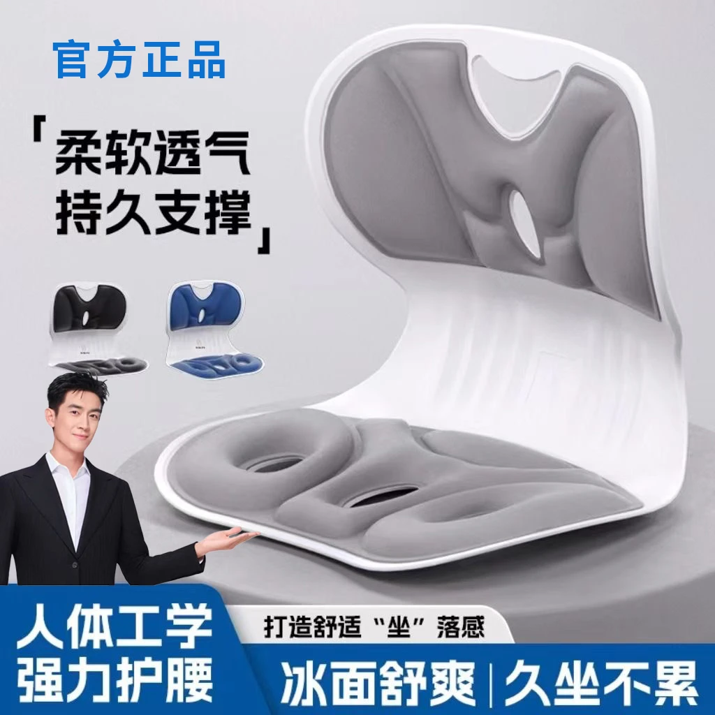 【正版授权】BK人体工学T护腰坐姿椅矫正学习办公开车久坐神器撑背