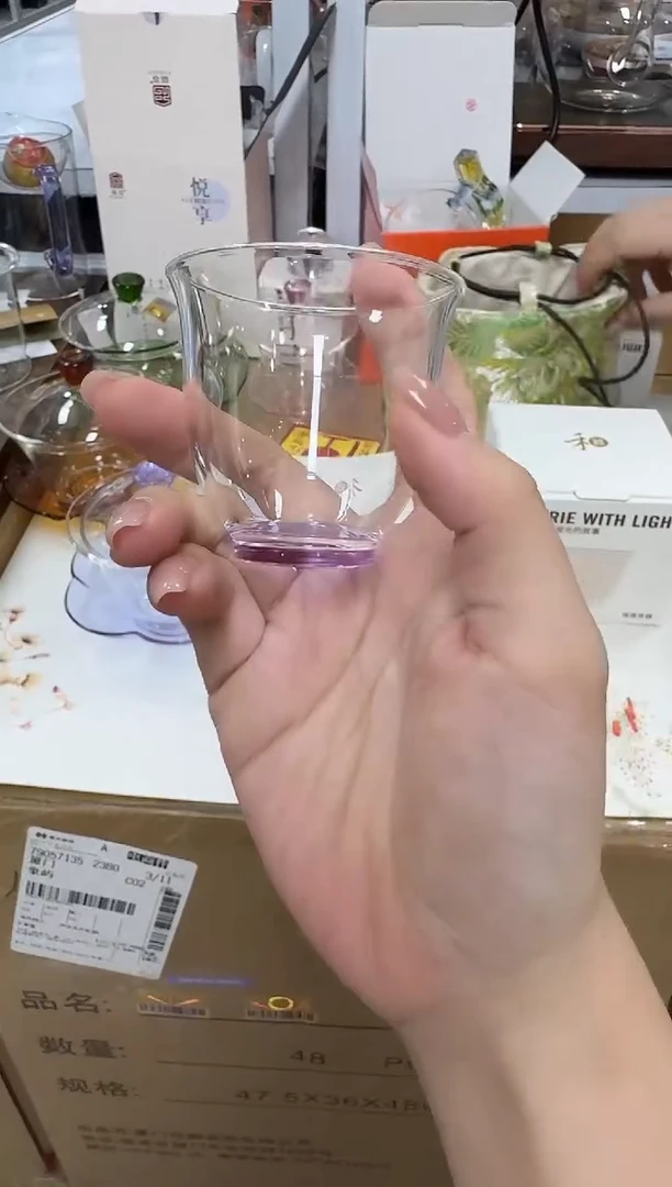 @@禾器晶彩韵杯浅紫色