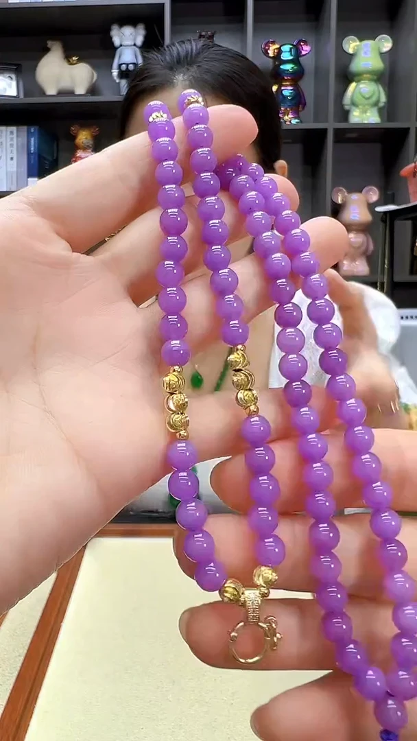 翡翠14K金镶嵌颈饰丹丹diy劲饰