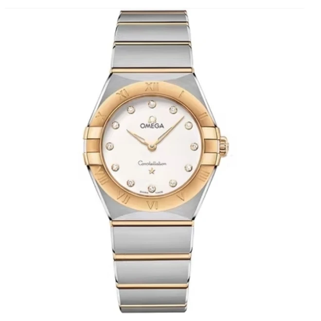 99新 Omega/欧米茄 星座/12004824/28表径/女士