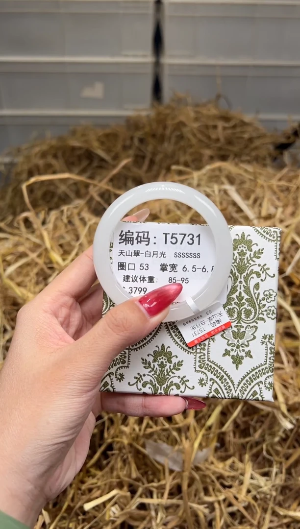 未镶嵌手镯石英质玉T5731