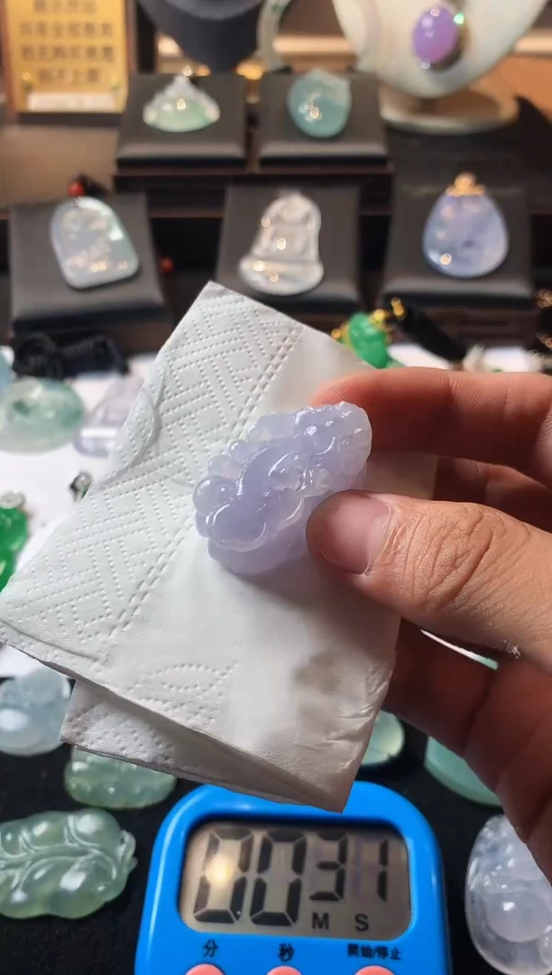 未镶嵌定制翡翠小***称4069毛货不退不换