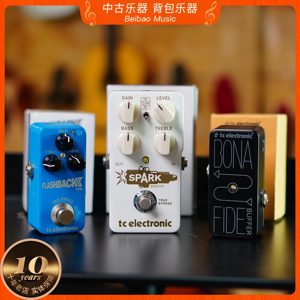 【中古乐器】TC FLASHBACK mini SPARK BOOSTER Buffer单块效果器