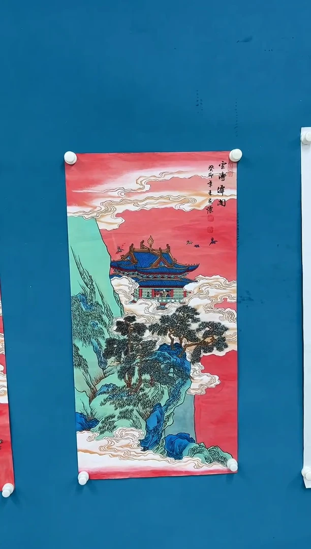 国画王夫怀-三尺山水-021
