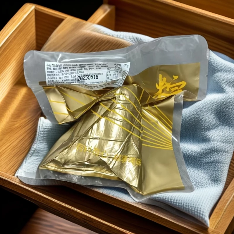 【保质期25.10.11】蛋黄肉粽+花生卤肉粽120g+鲍汁虾仁海鲜肉粽180g