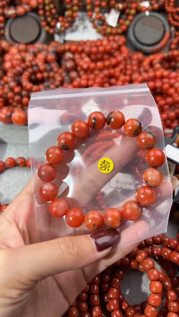 未镶嵌手串南红玛瑙12+