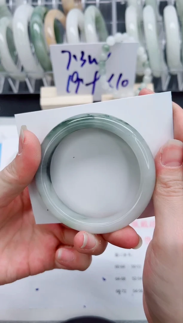 【闪购商品】石英质玉手镯未镶嵌A373-51.9