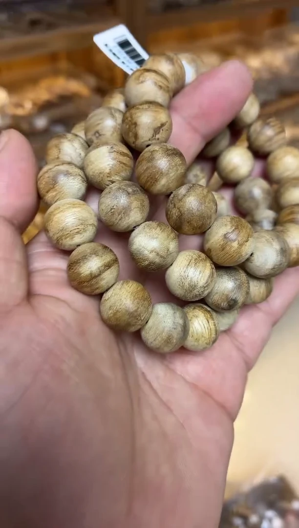 沉香手串 达拉干圆珠单圈1.5多样性发其一