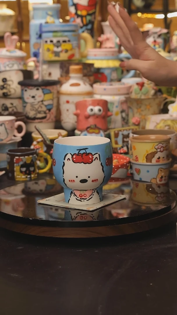 景德镇釉下彩绘设计师款式陶瓷
