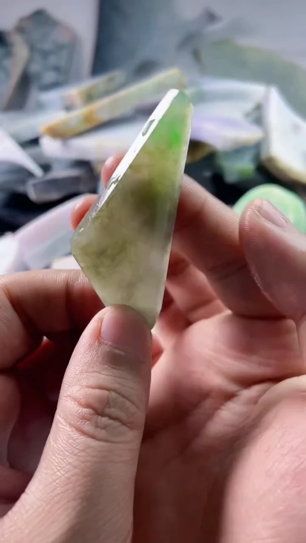 翡翠裸石天然A货翡翠1100