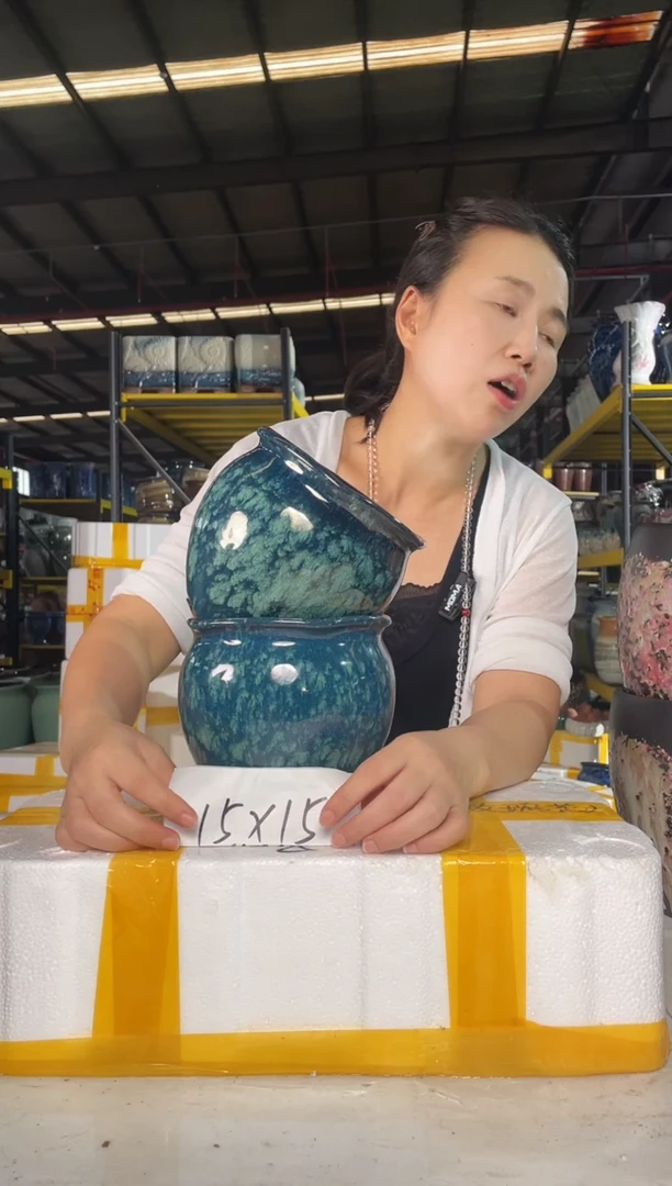 宜兴紫砂粗陶花盆15/15