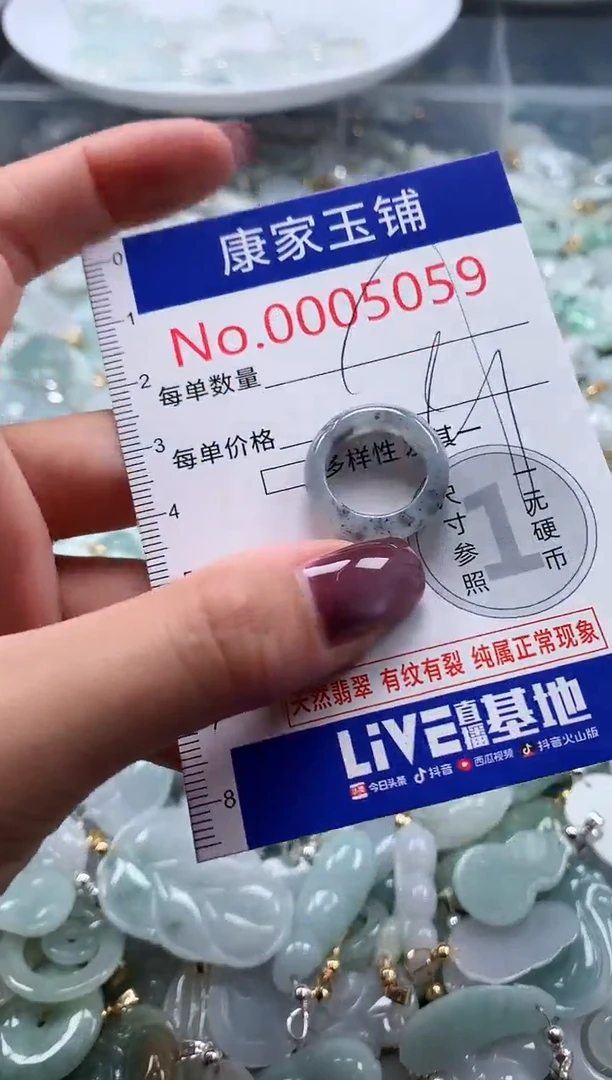 翡翠未镶嵌吊坠(不含链)5059