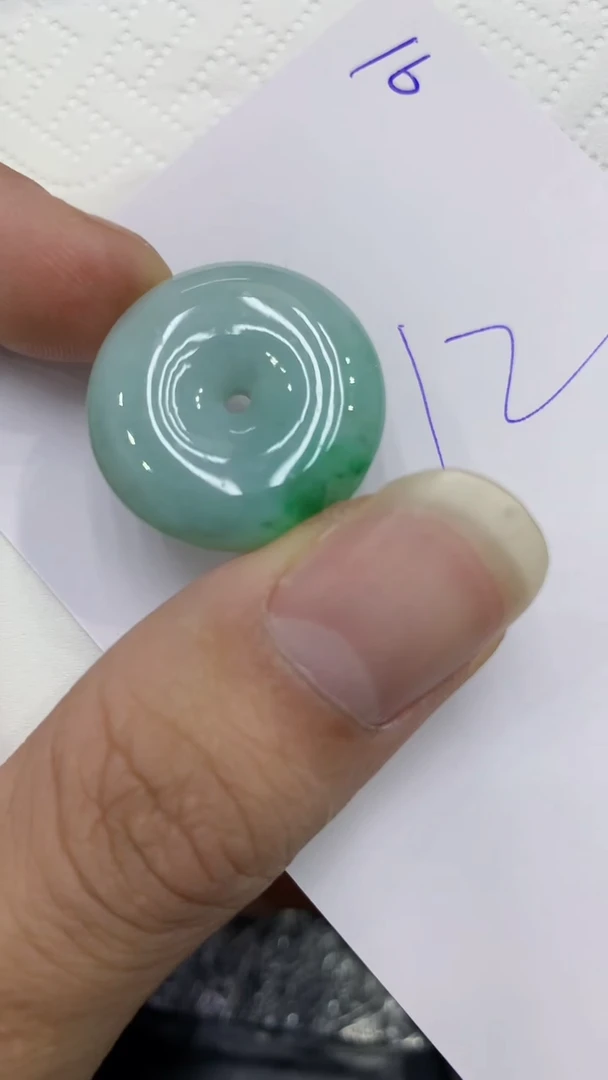 颈饰未镶嵌翡翠缅甸A货翡翠16