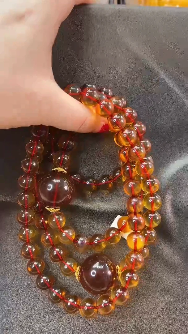 【闪购商品】琥珀颈饰未镶嵌项链