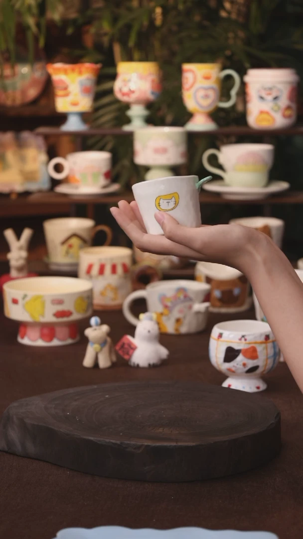 摆件景德镇原创手工陶瓷