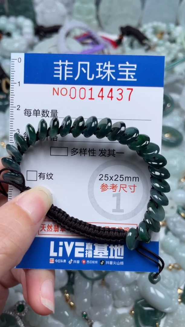 颈饰未镶嵌翡翠14437